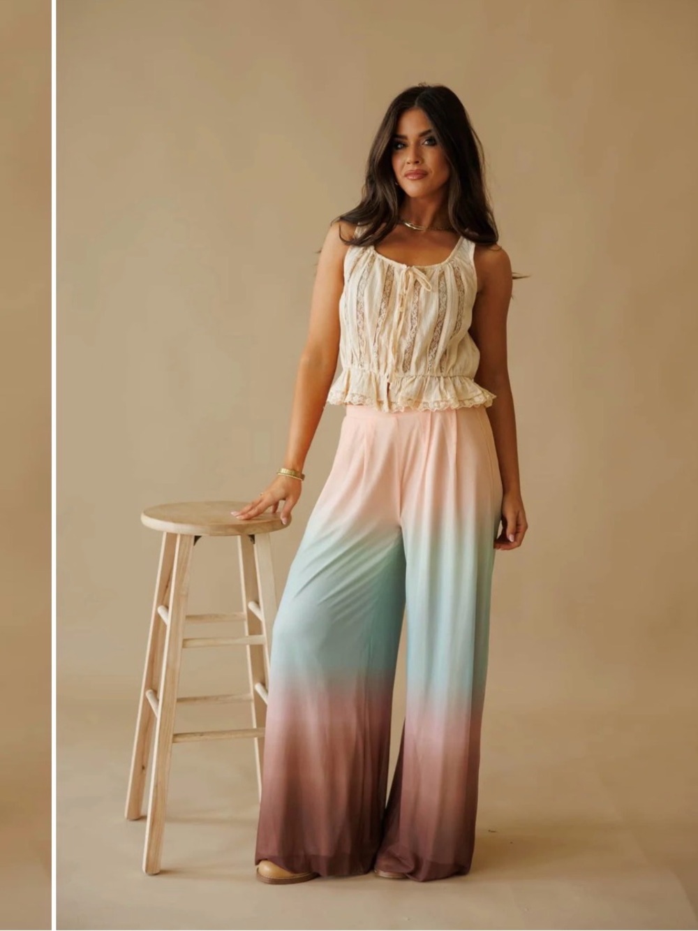 Lane 201 ombré pants